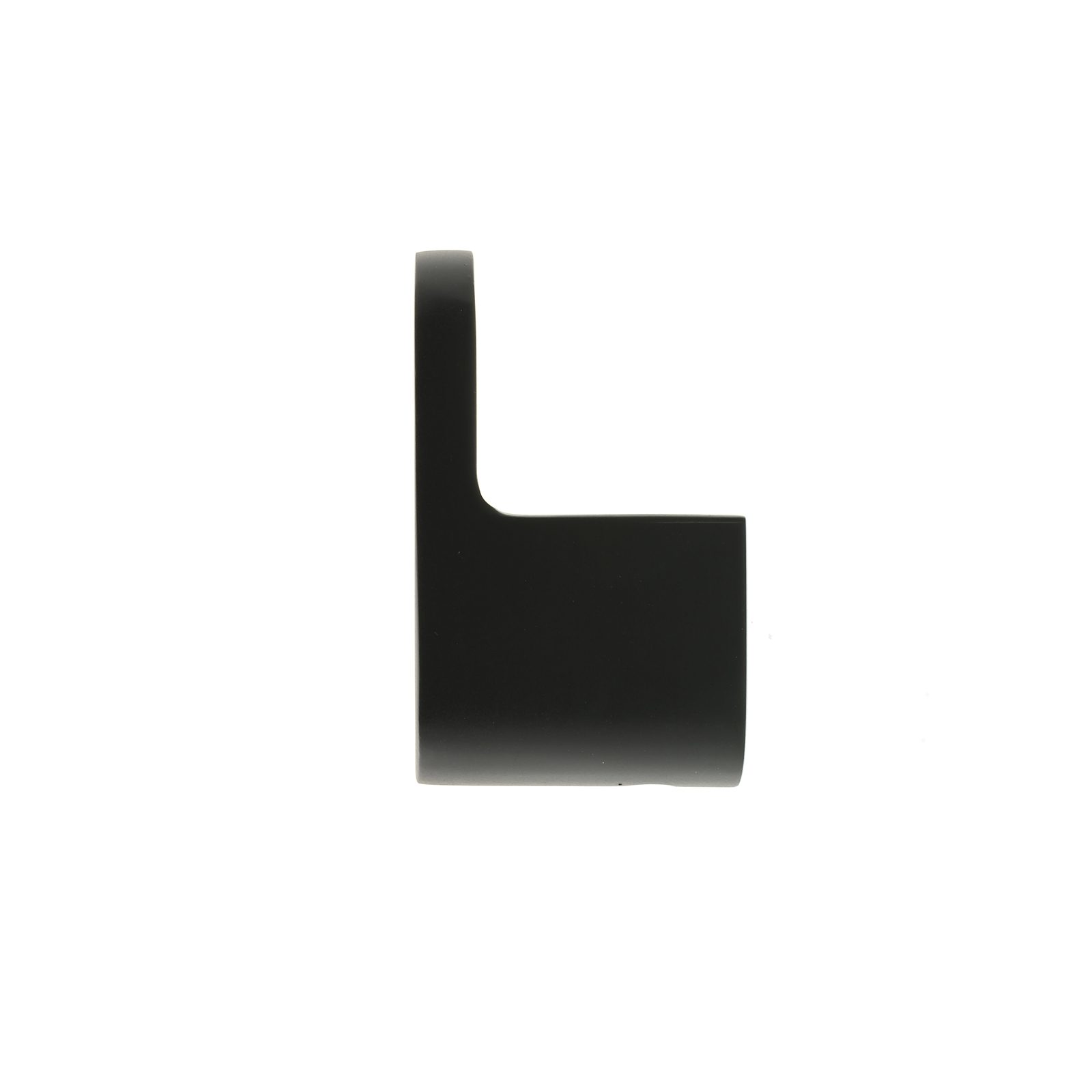Zenith 62mm Matte Black Radius Robe Hook - Image 2