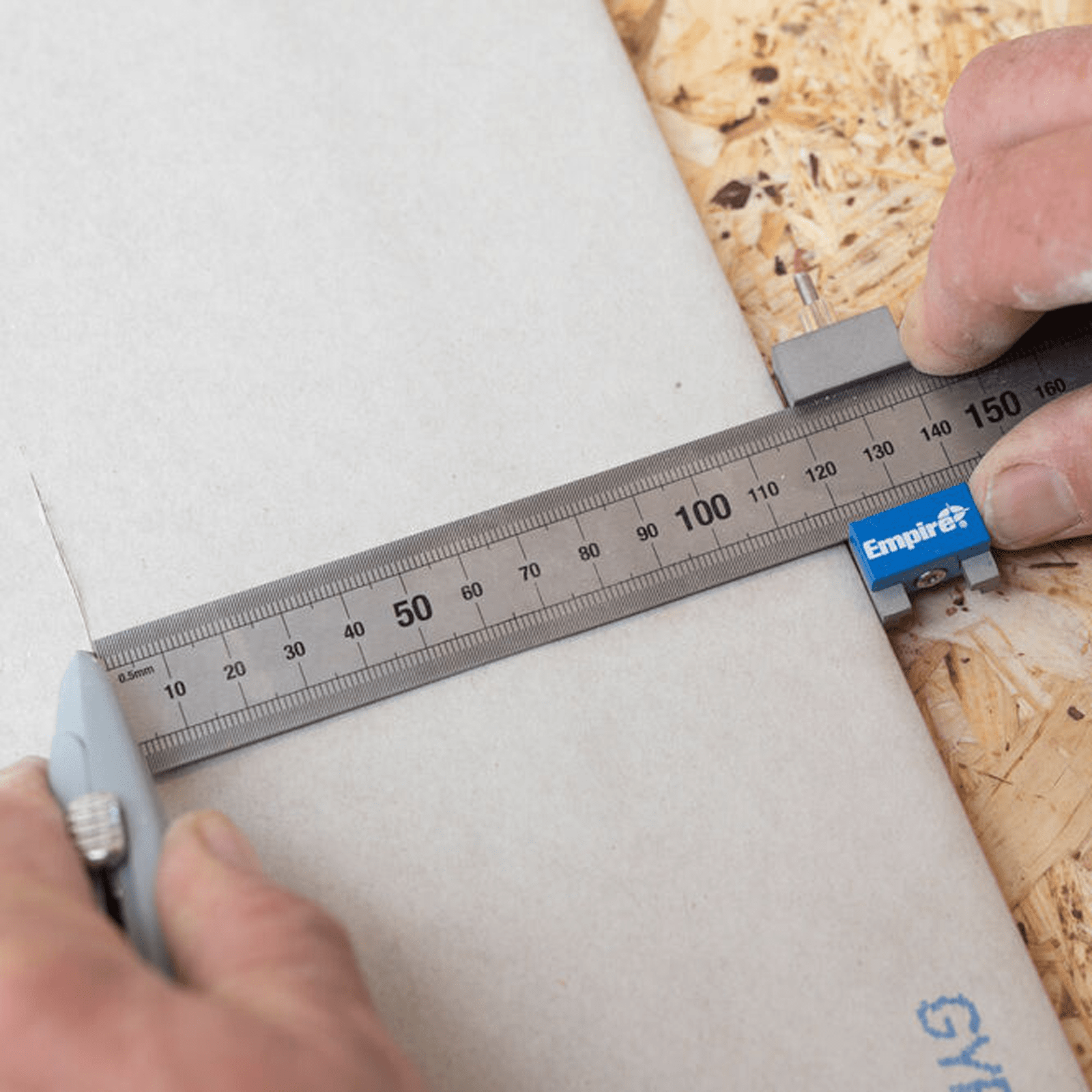 Empire Stainless Steel Ruler Stop - Image 3