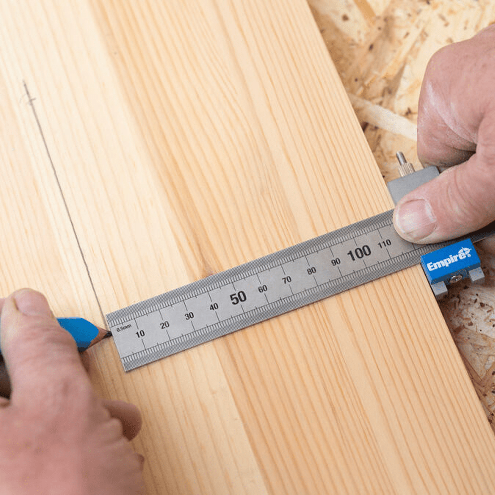 Empire Stainless Steel Ruler Stop - Image 4