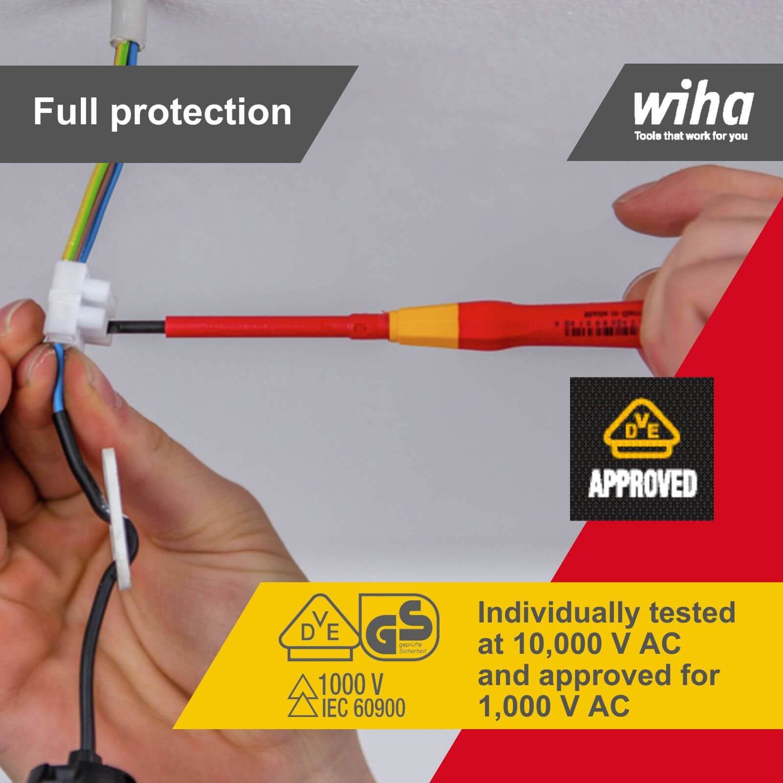Wiha 2.0 x 50mm Insulated Precision Electric Screwdriver - Image 5