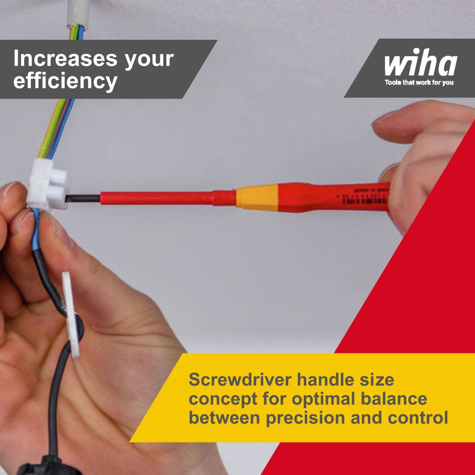 Wiha 3.0 x 65mm VDE / 1000V Precision Screwdriver - Image 6
