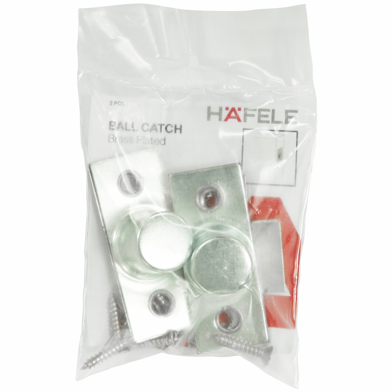 Hafele 20mm Ball Catch - 2 Pack - Image 2