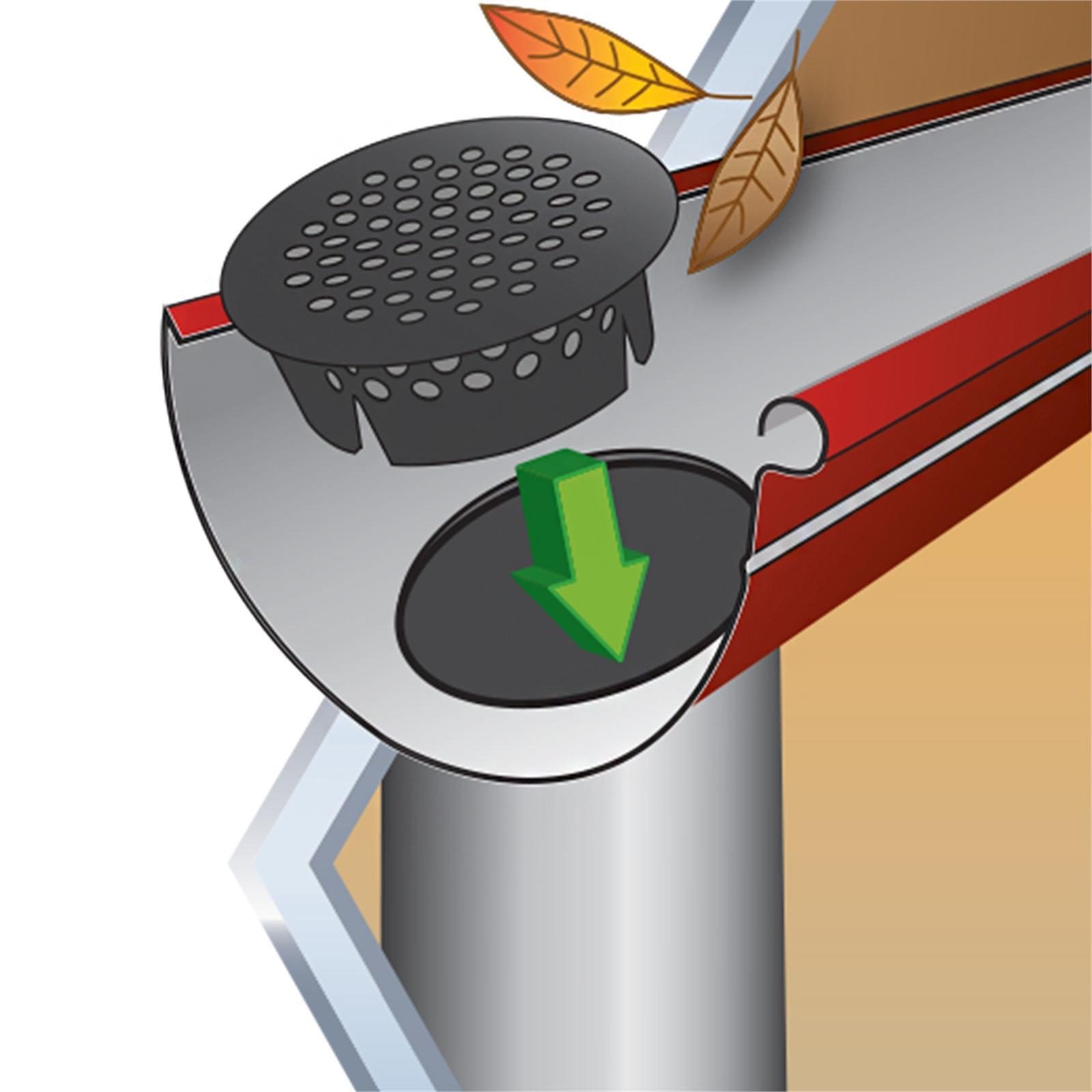 Jack 90mm Gutterguard Plastic Downpipe Cover 2pk - Image 2