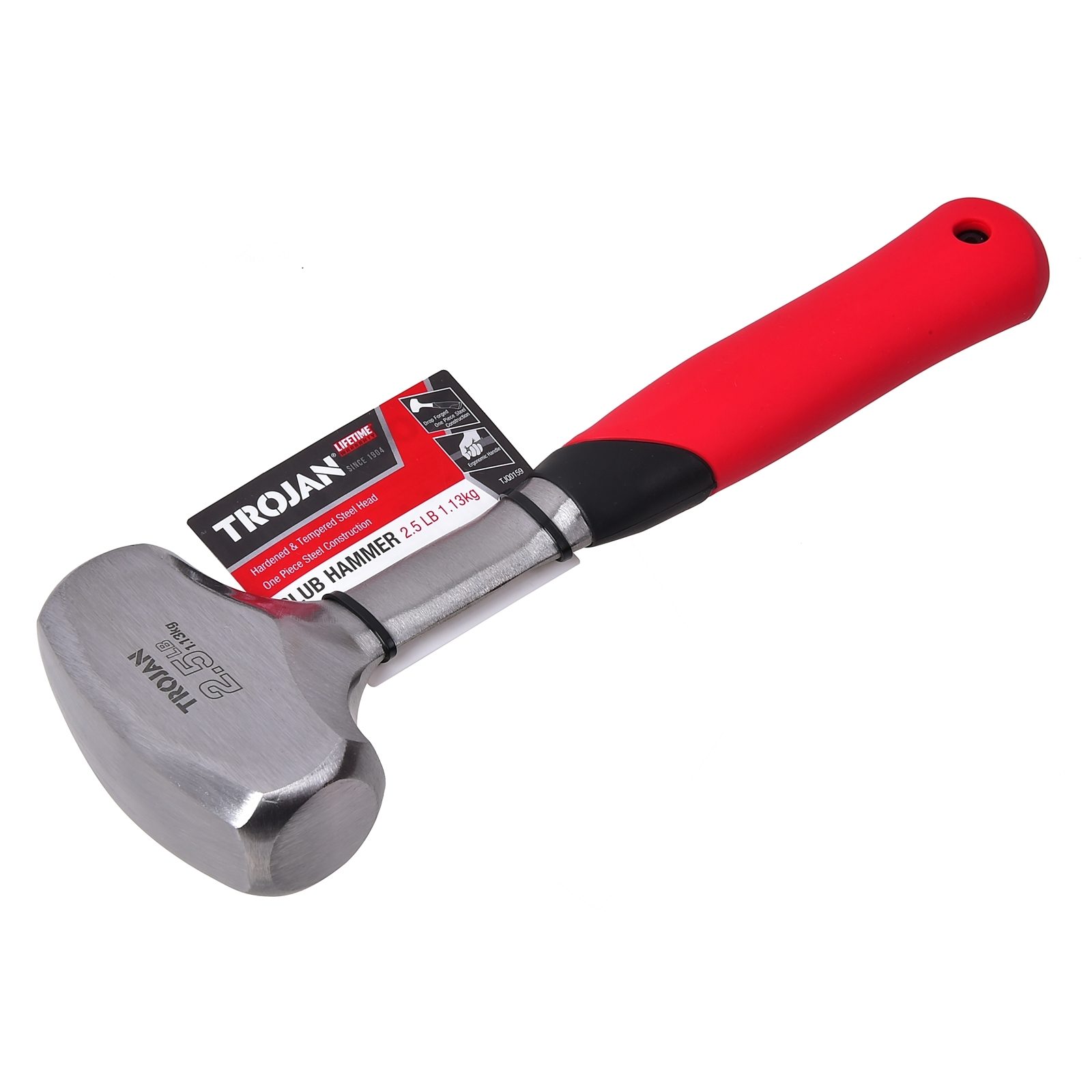 Trojan 1.1kg Steel Club Hammer - Image 2