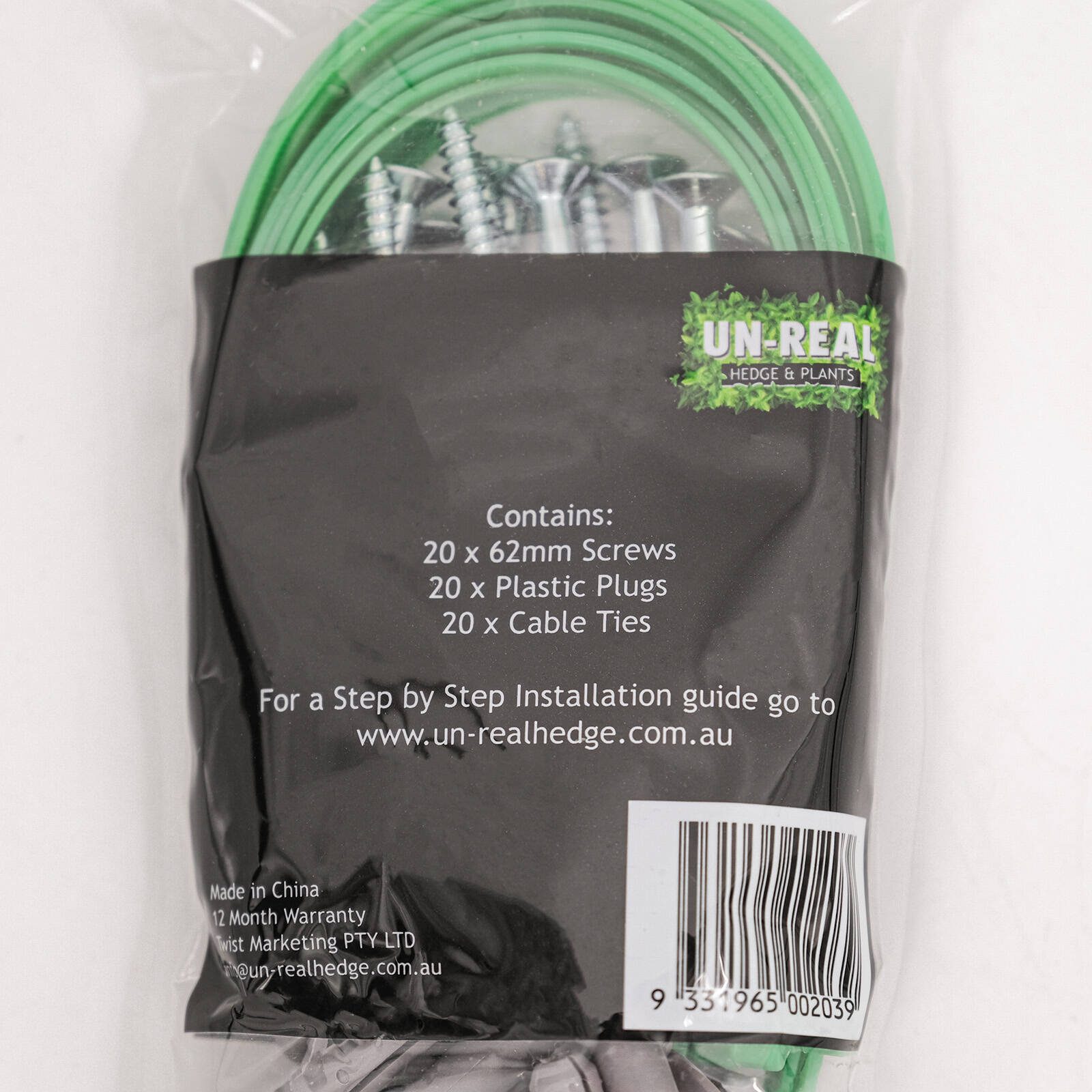 UN-REAL 25cm Accessories Artificial Expanding Trellis Installation Kit - Image 2