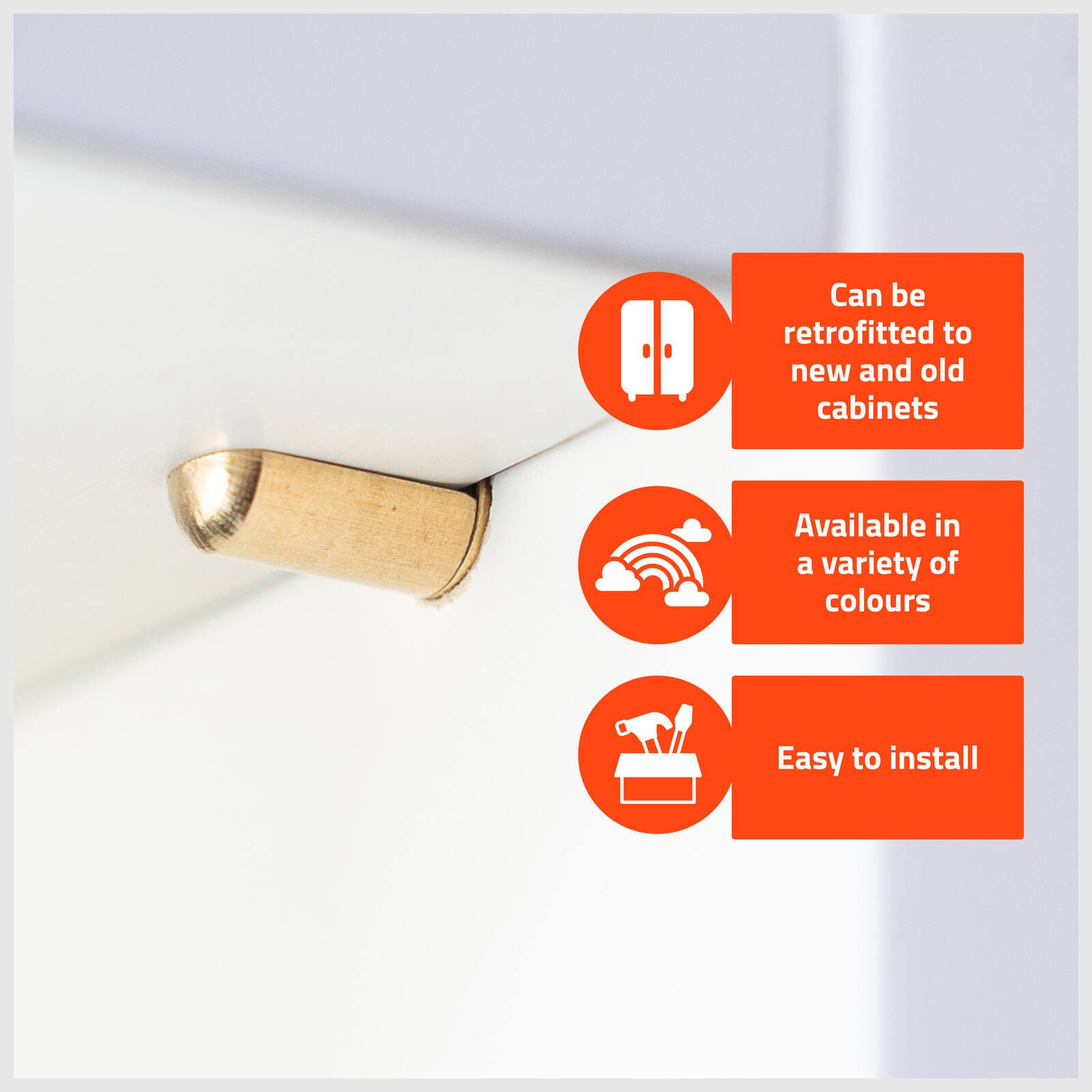 Taskmaster 8mm Brass Metal Pin Shelf Support and Socket - 12 Pack - Image 3