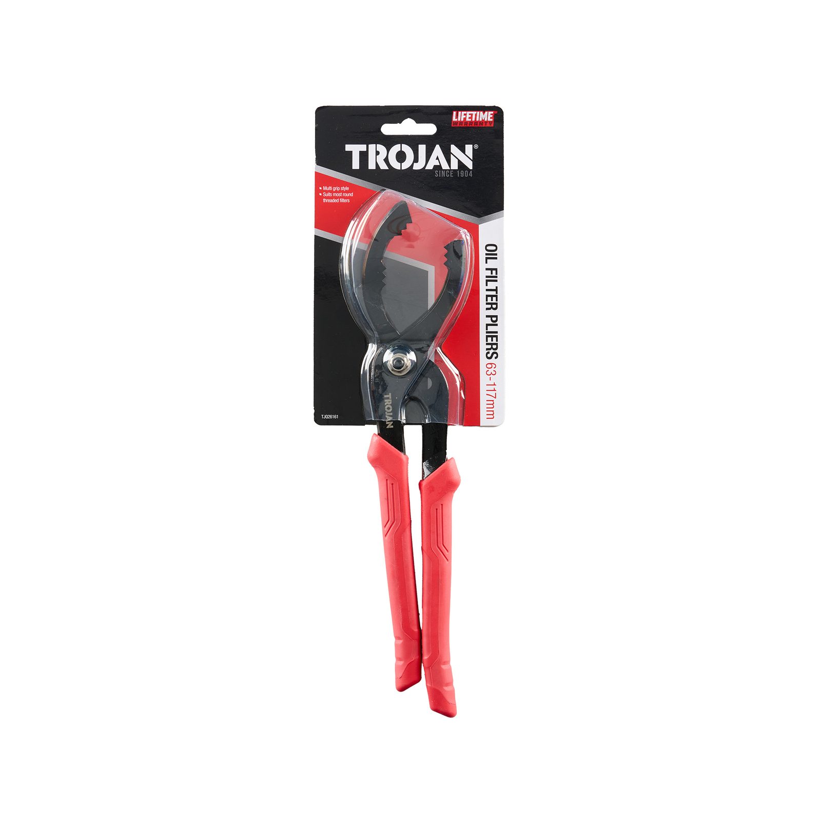 Trojan 63-117mm Oil Filter Pliers - Image 2