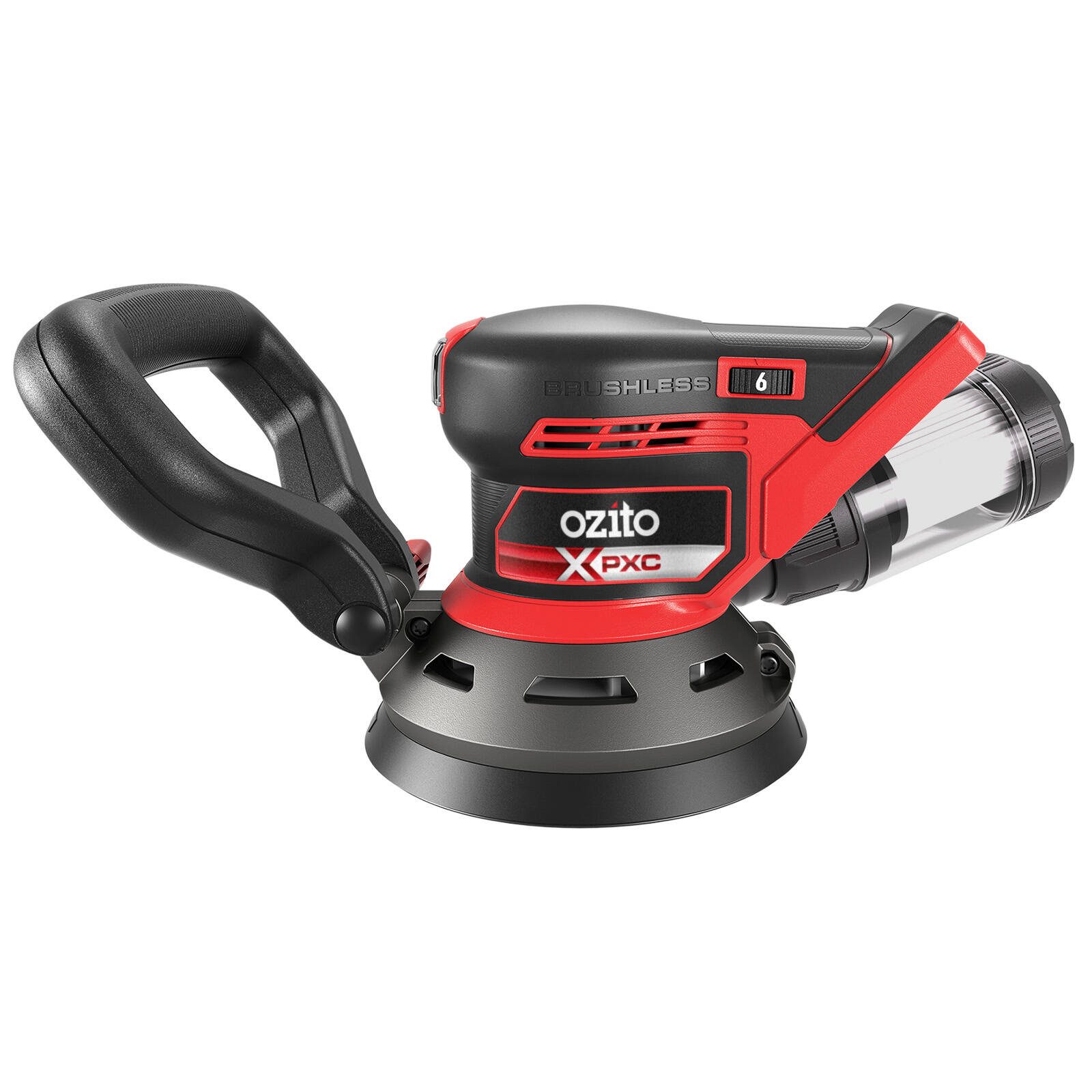 Ozito PXC 18V Brushless Random Orbital Sander PXBROS-125 - Skin Only - Image 2