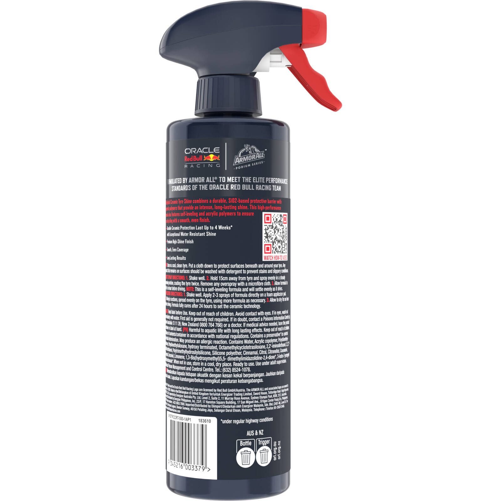 Armor All Podium Series 500ml Hybrid Ceramic High Gloss Tyre Shine - Image 2