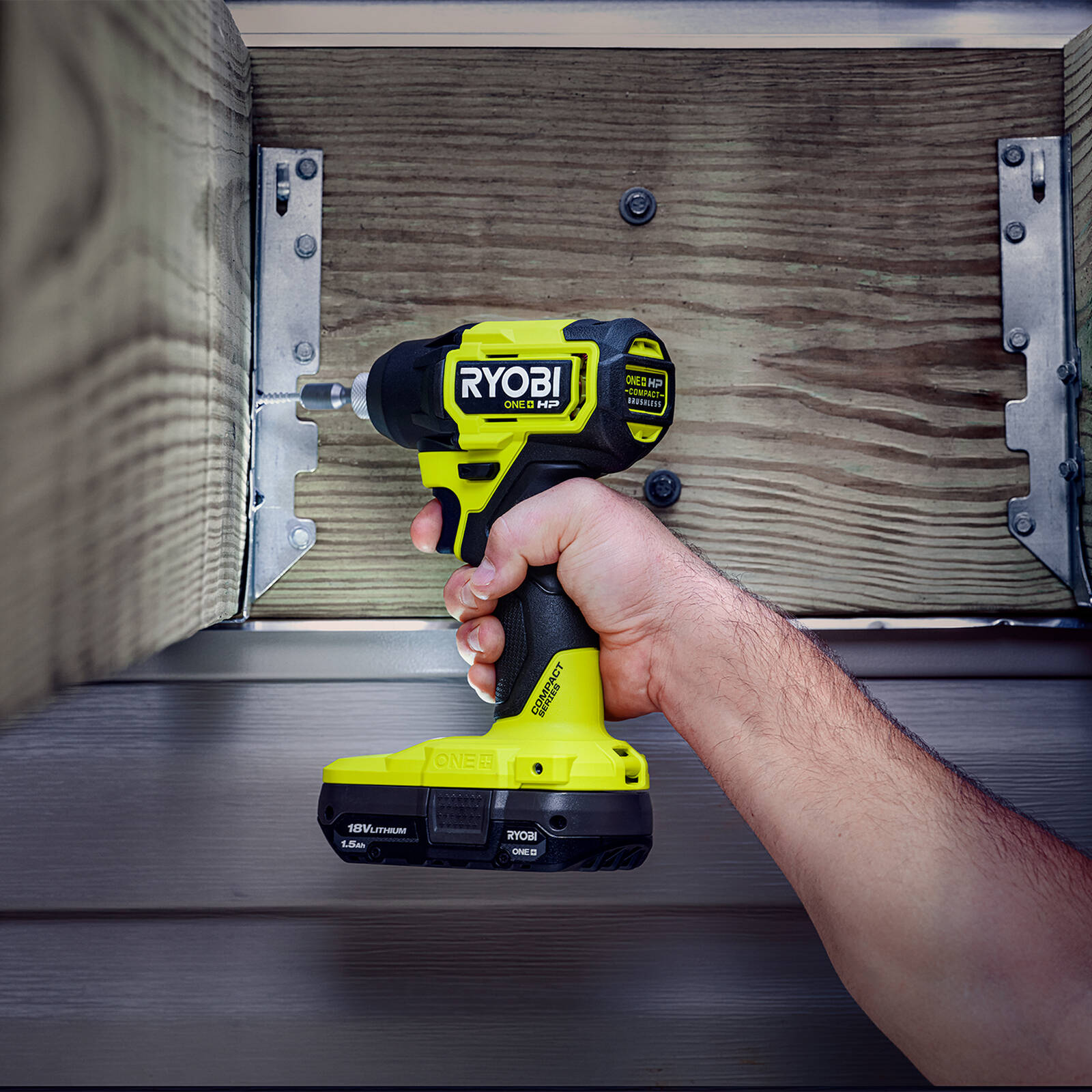 Ryobi 18V ONE+ HP™ Brushless Compact Impact Driver HP 4Ah Kit R18CID24 - Image 3