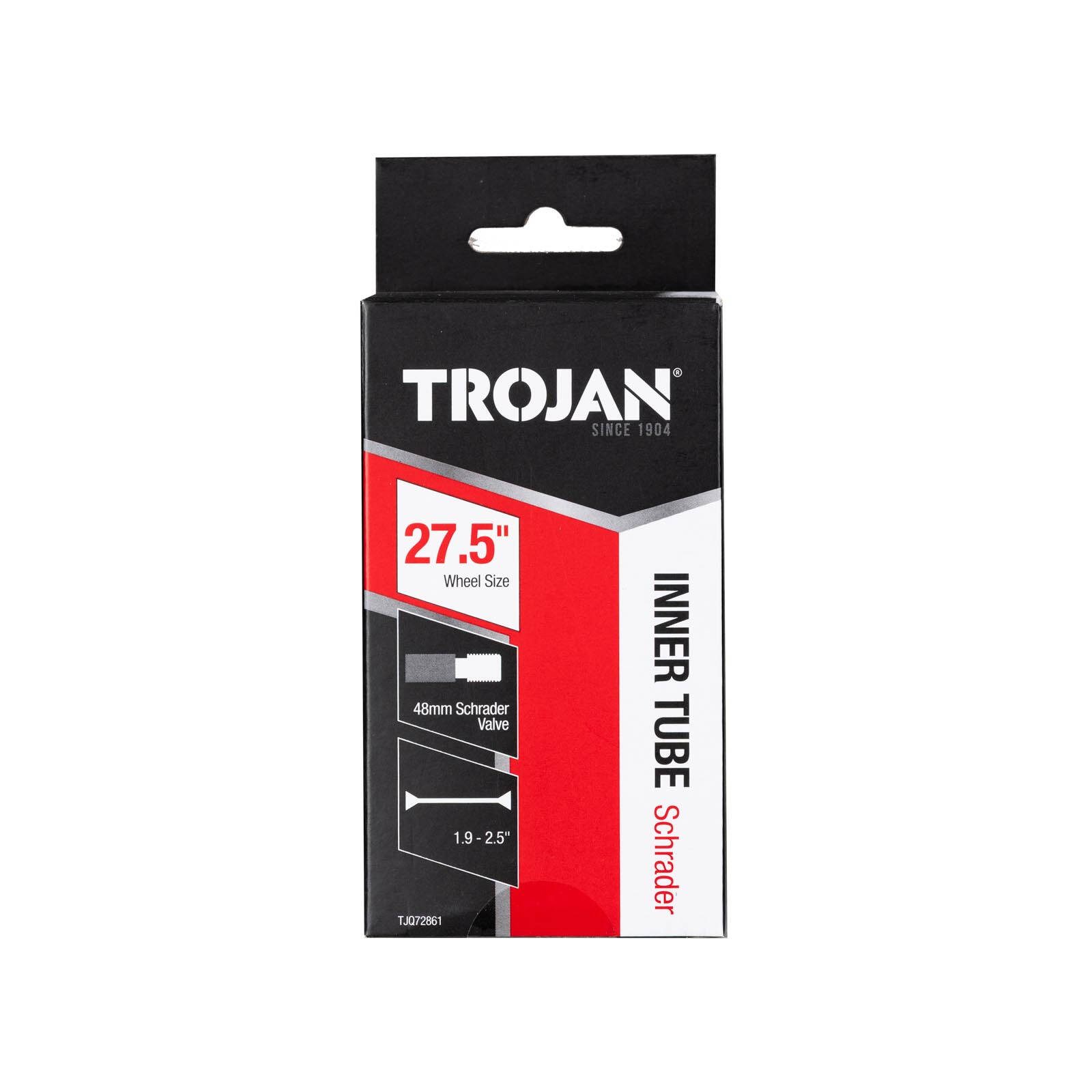Trojan 27.5 Inch Schrader Inner Tube - Image 2