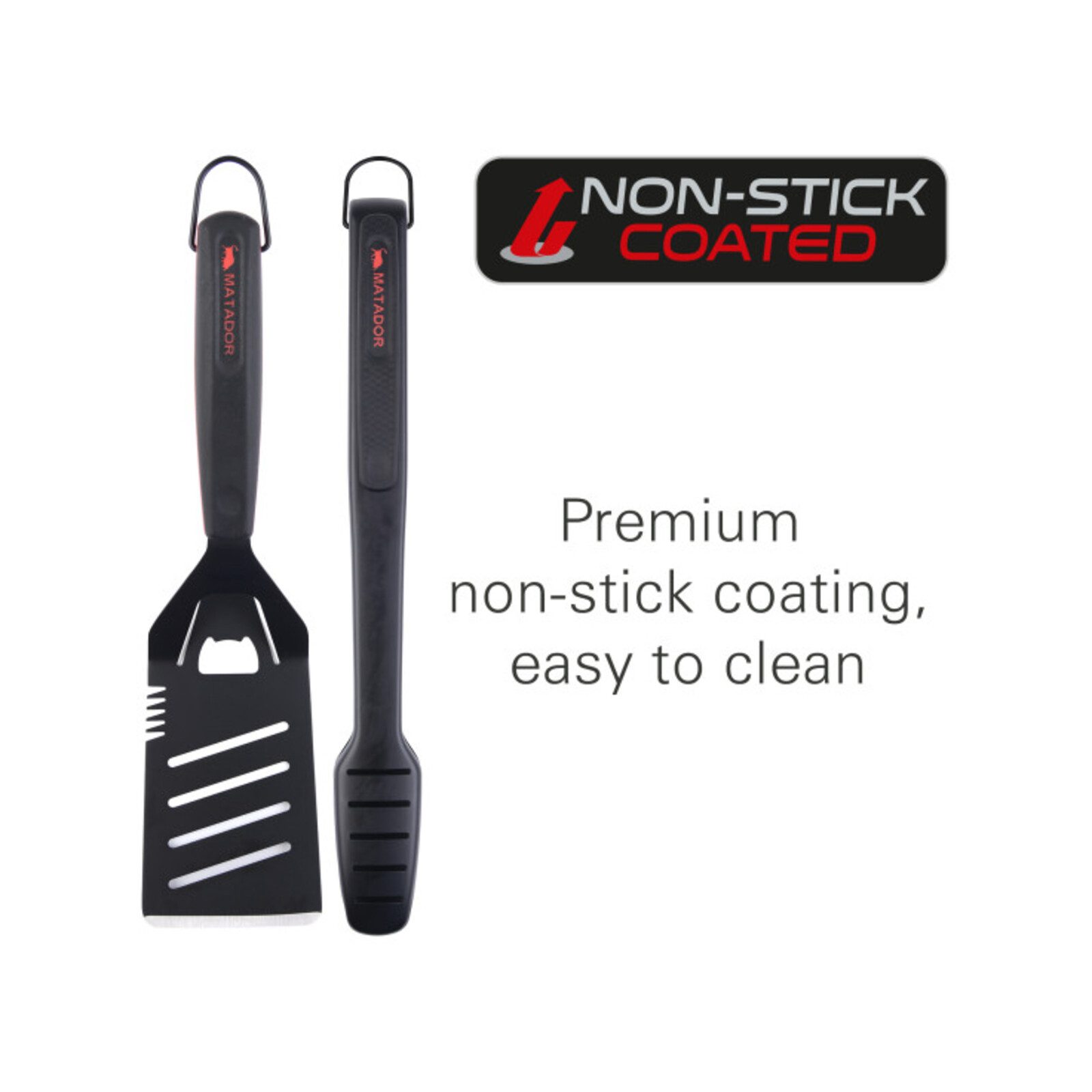 Matador BBQ Black Non-Stick Tool Set - 2 Piece Set - Image 6