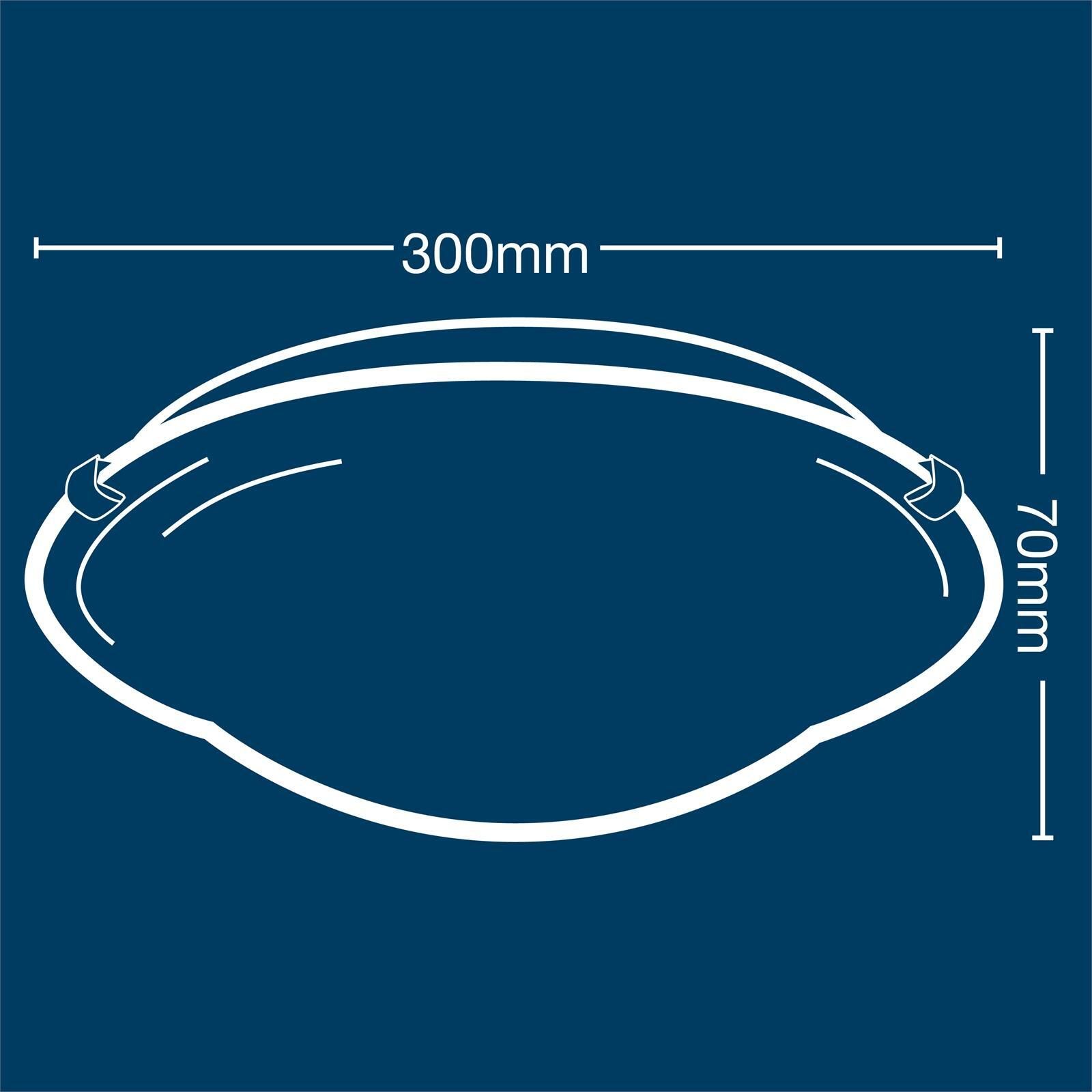 Luce Bella 30cm Alabaster Oyster Light - Image 3