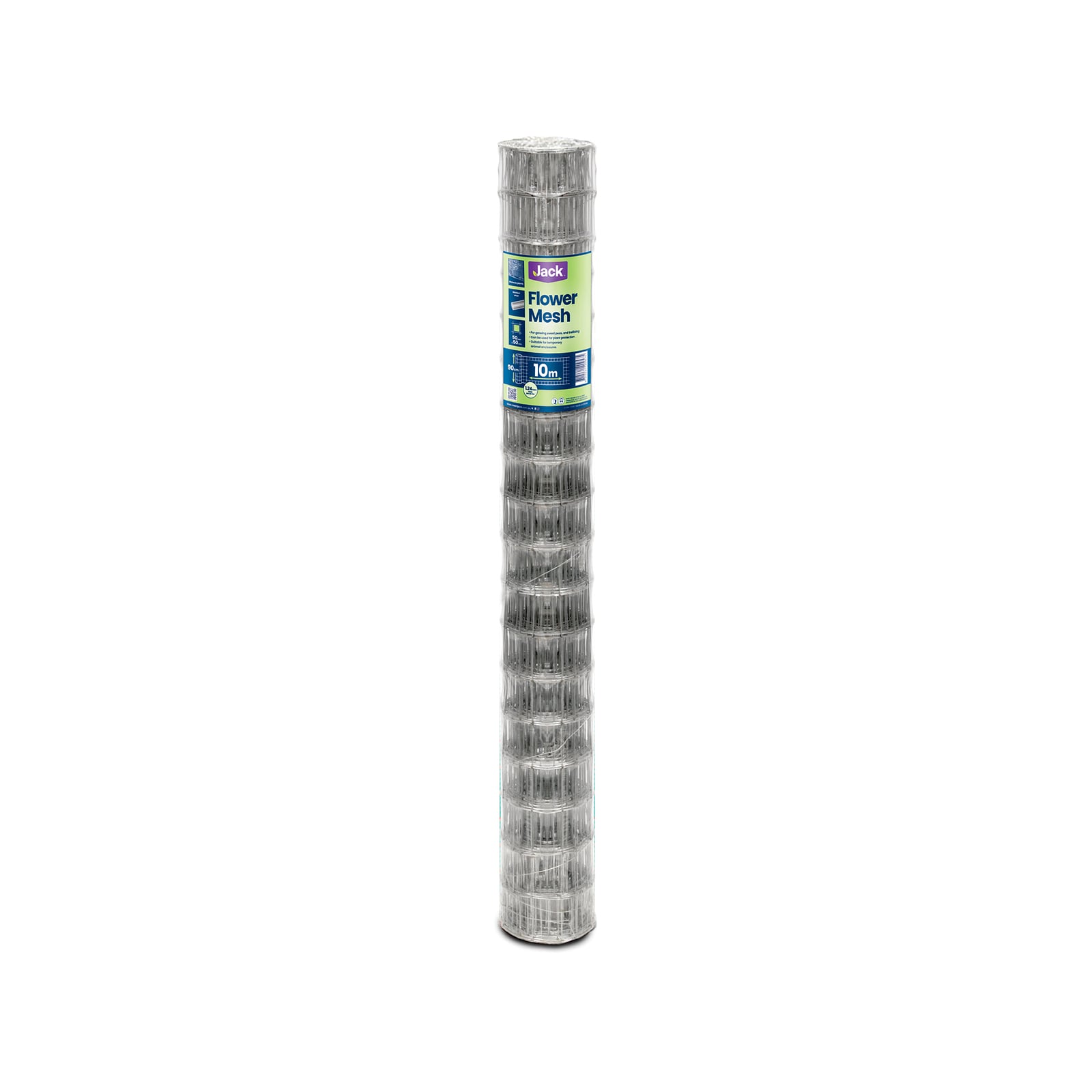 Jack 90cm x 50mm x 50mm Galvanised Flower Mesh