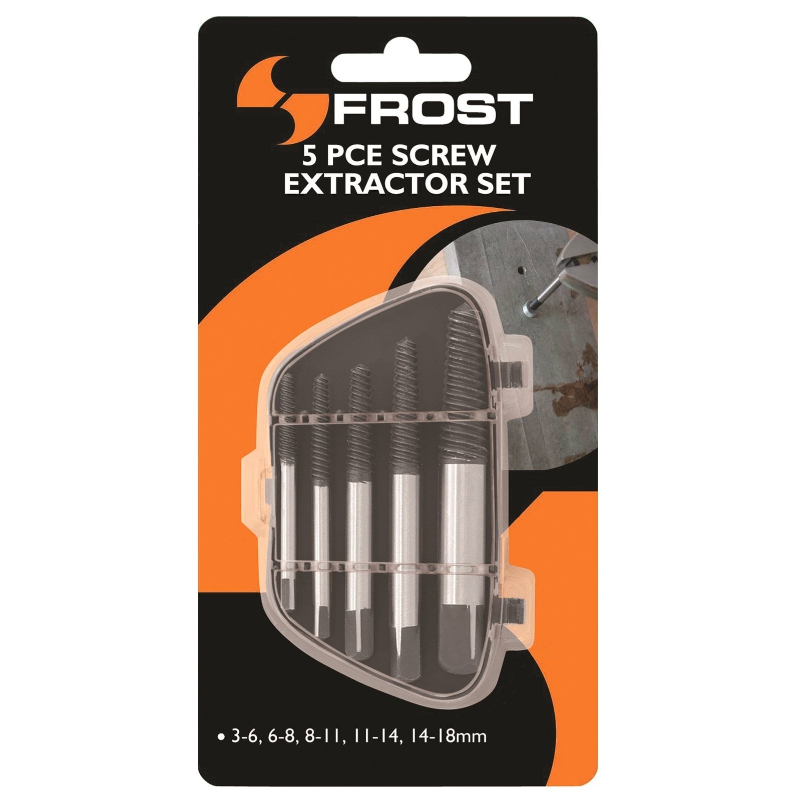 Frost 5 Piece Extractor Screw Set