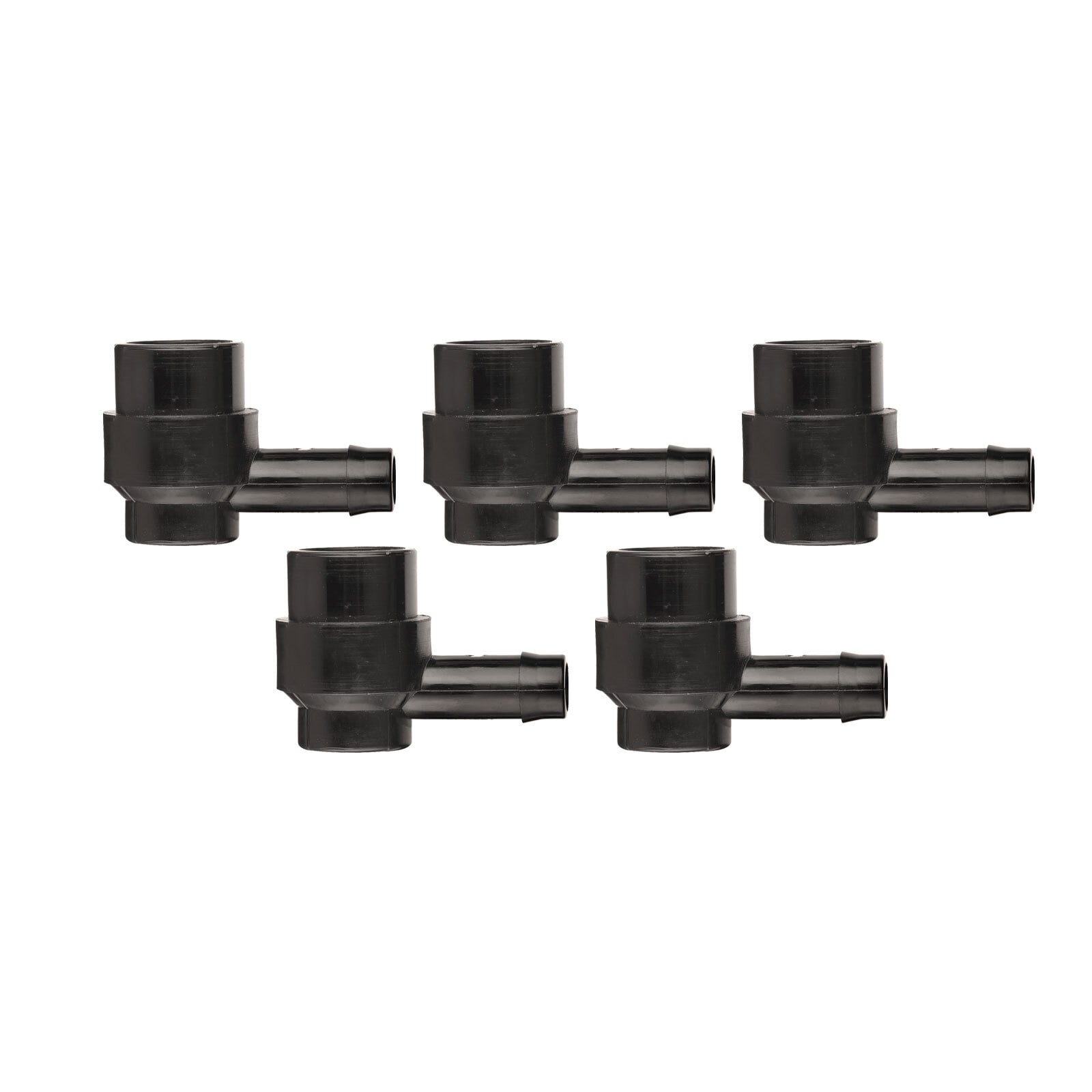 Pope 13 x 15mm Barbed Female Threaded Elbow - 5 Pack