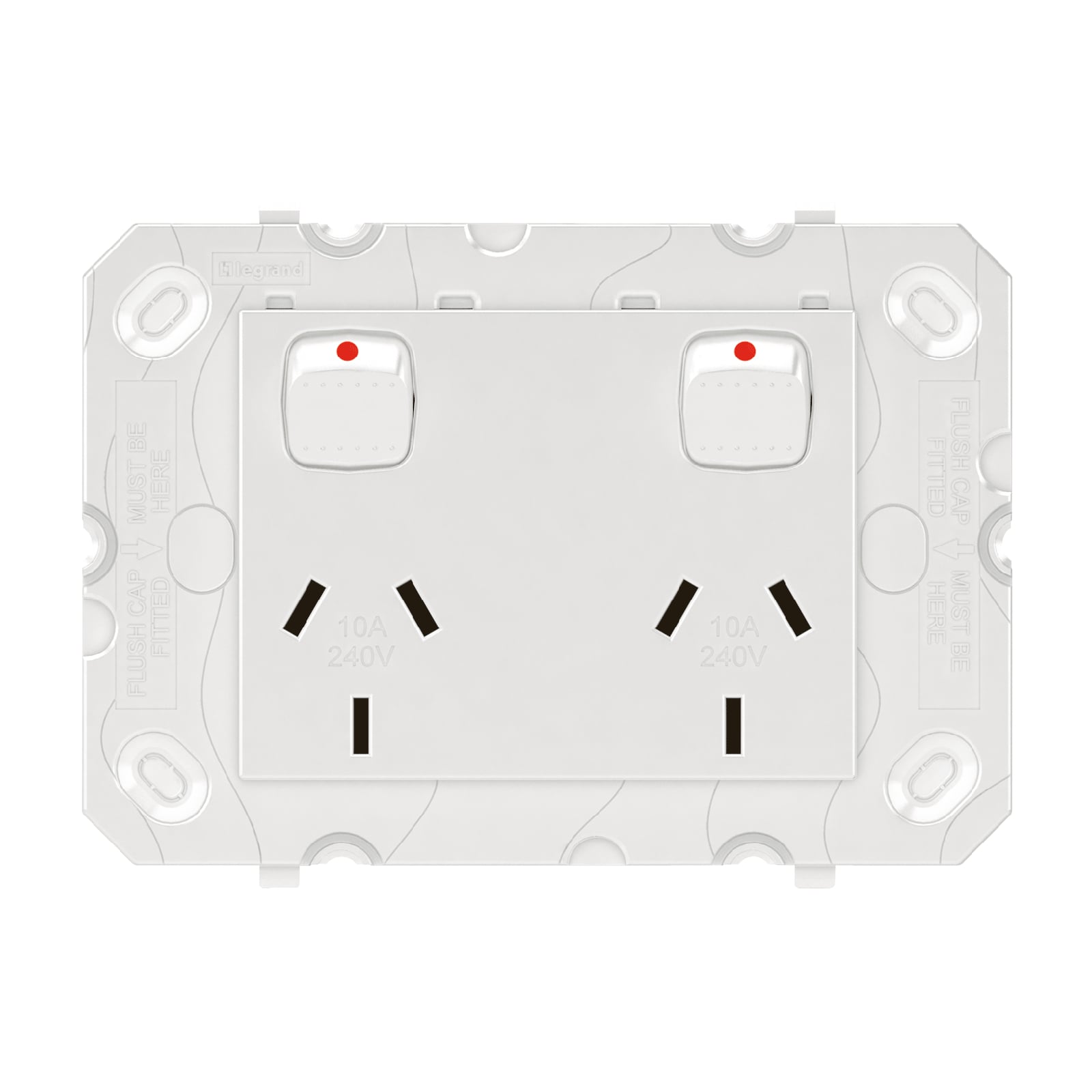 HPM ARTEOR Double Powerpoint - Grid Only - White