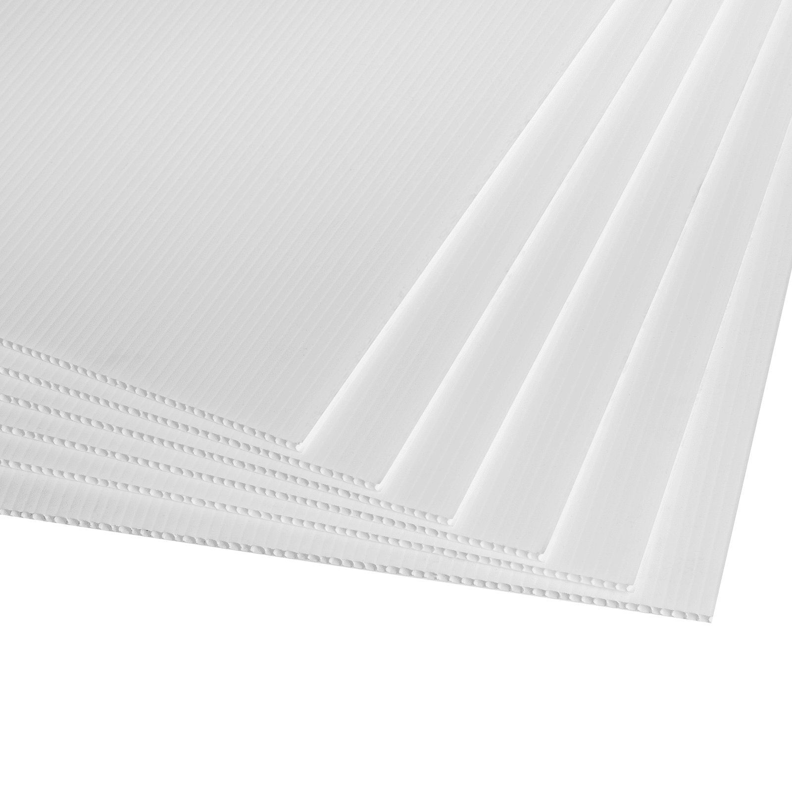 5mm Corflute White 900 x 600mm - Image 2