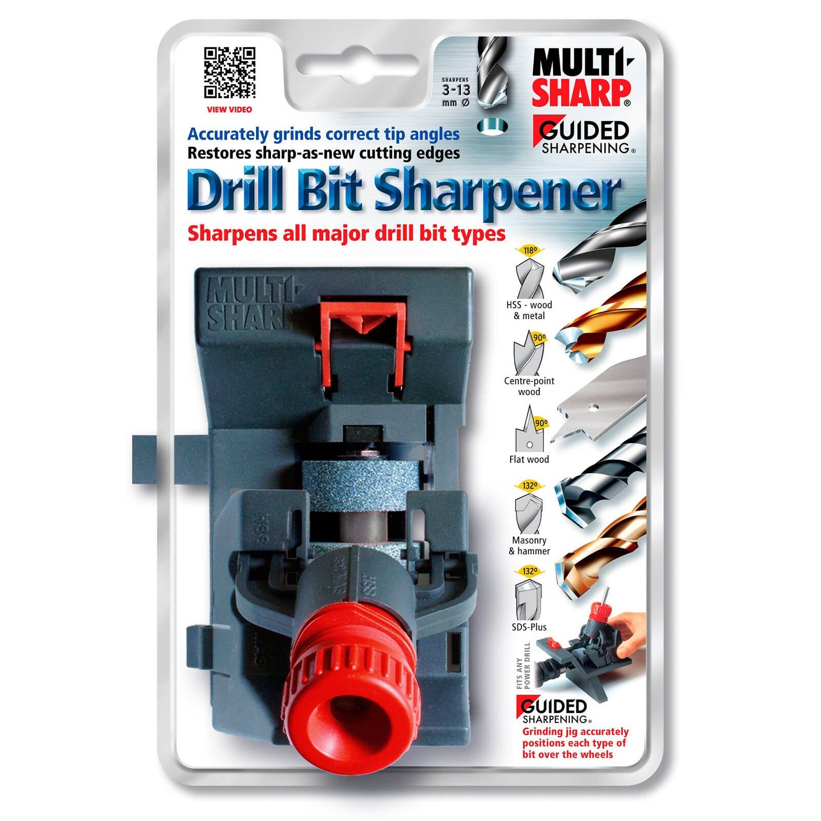 Multi-Sharp Drill Bit Sharpener