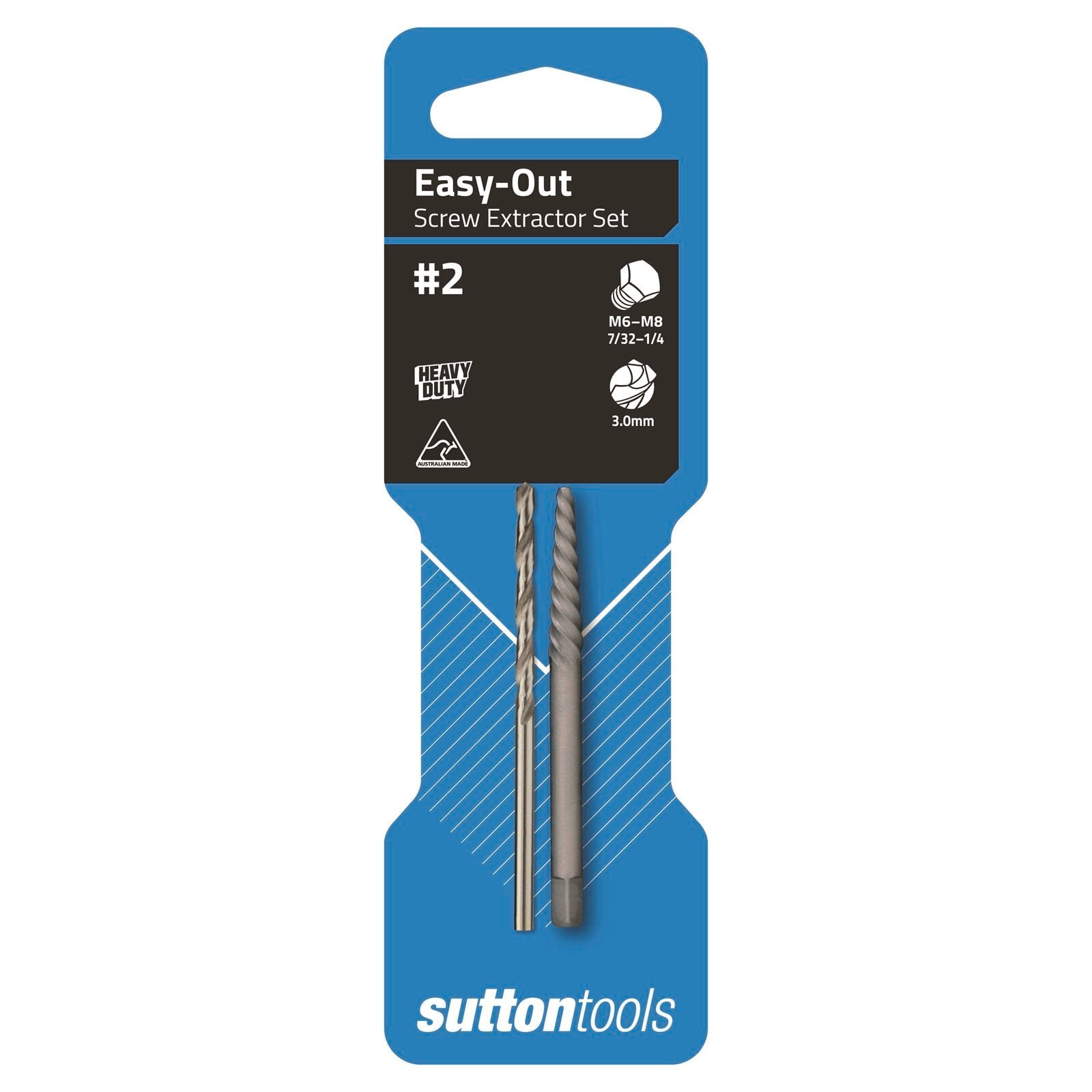 Sutton Tools No2 Easy Out Extractor Screw Set