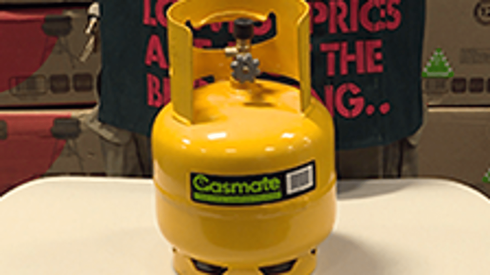Gasmate Camping LPG Gas Cylinder - 2kg - Image 2