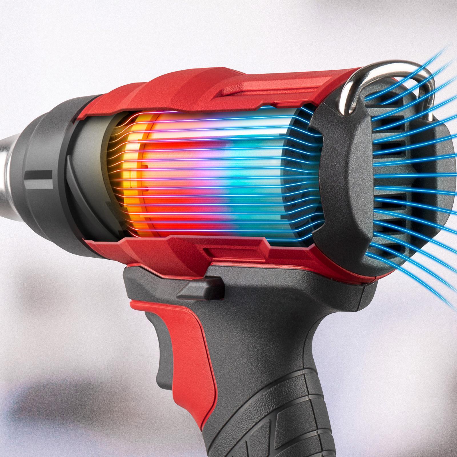 Ozito PXC 18V Cordless Heat Gun PXHGS-550 - Skin Only - Image 3