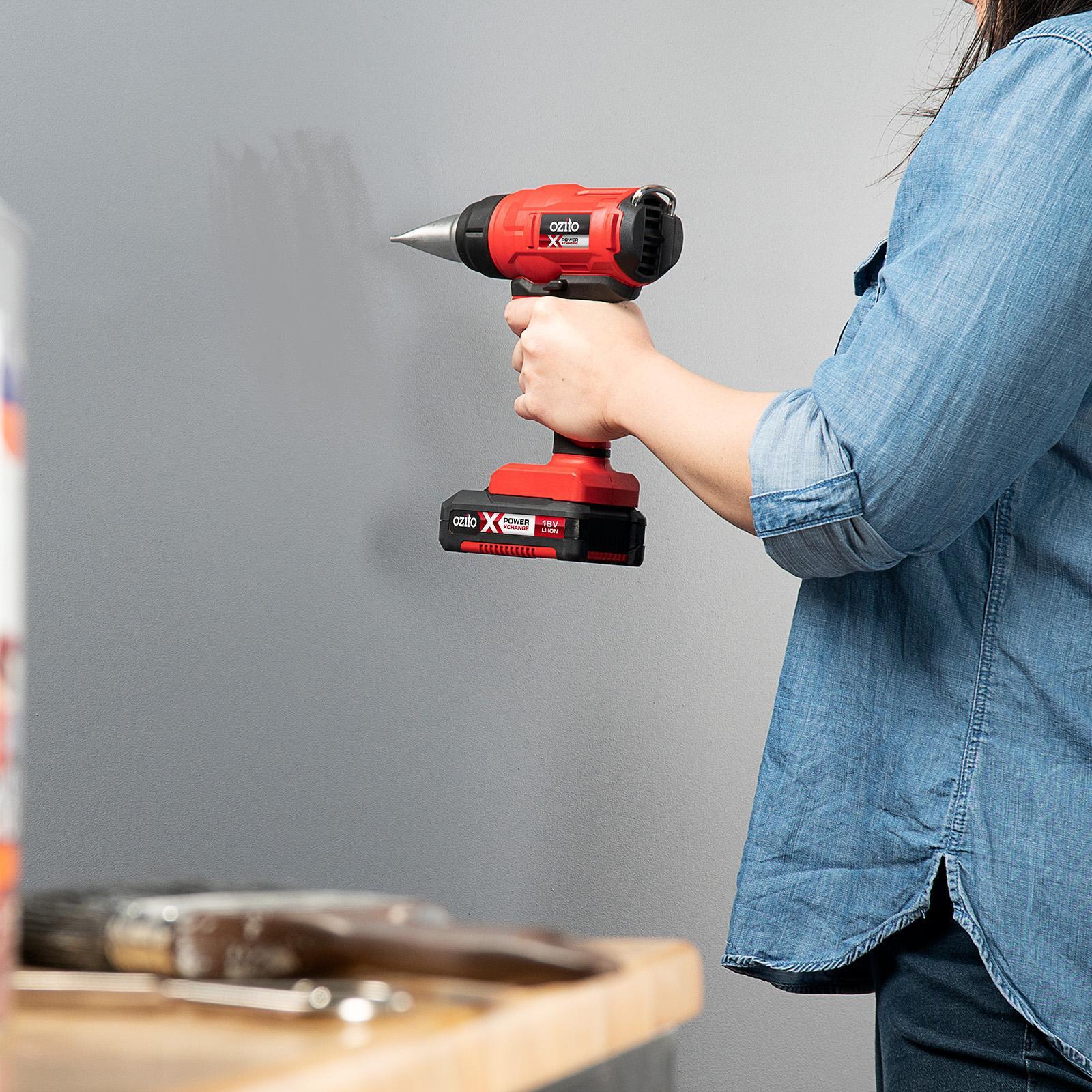 Ozito PXC 18V Cordless Heat Gun PXHGS-550 - Skin Only - Image 4