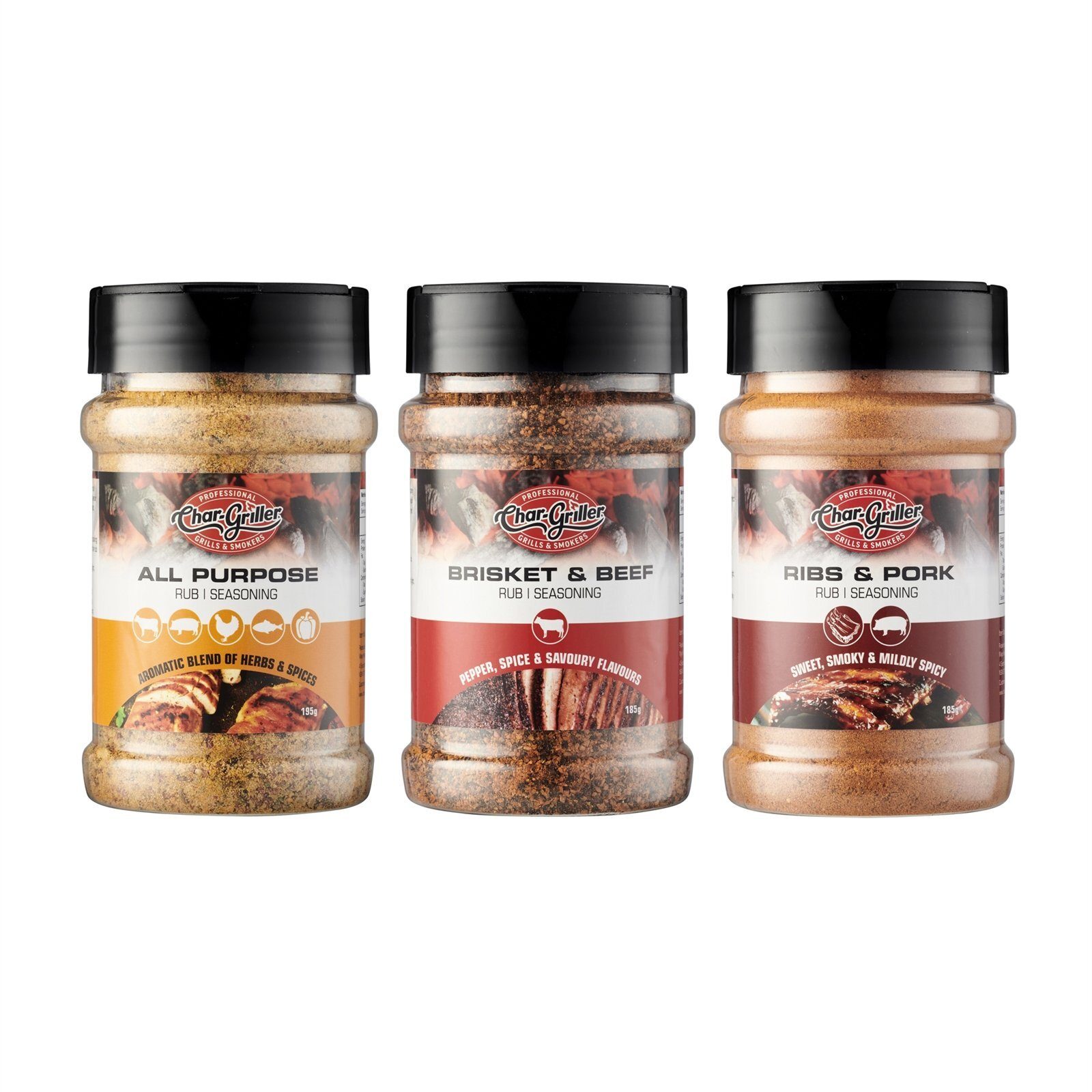 Char-Griller BBQ Rub - Ribs & Pork 185g - Image 2