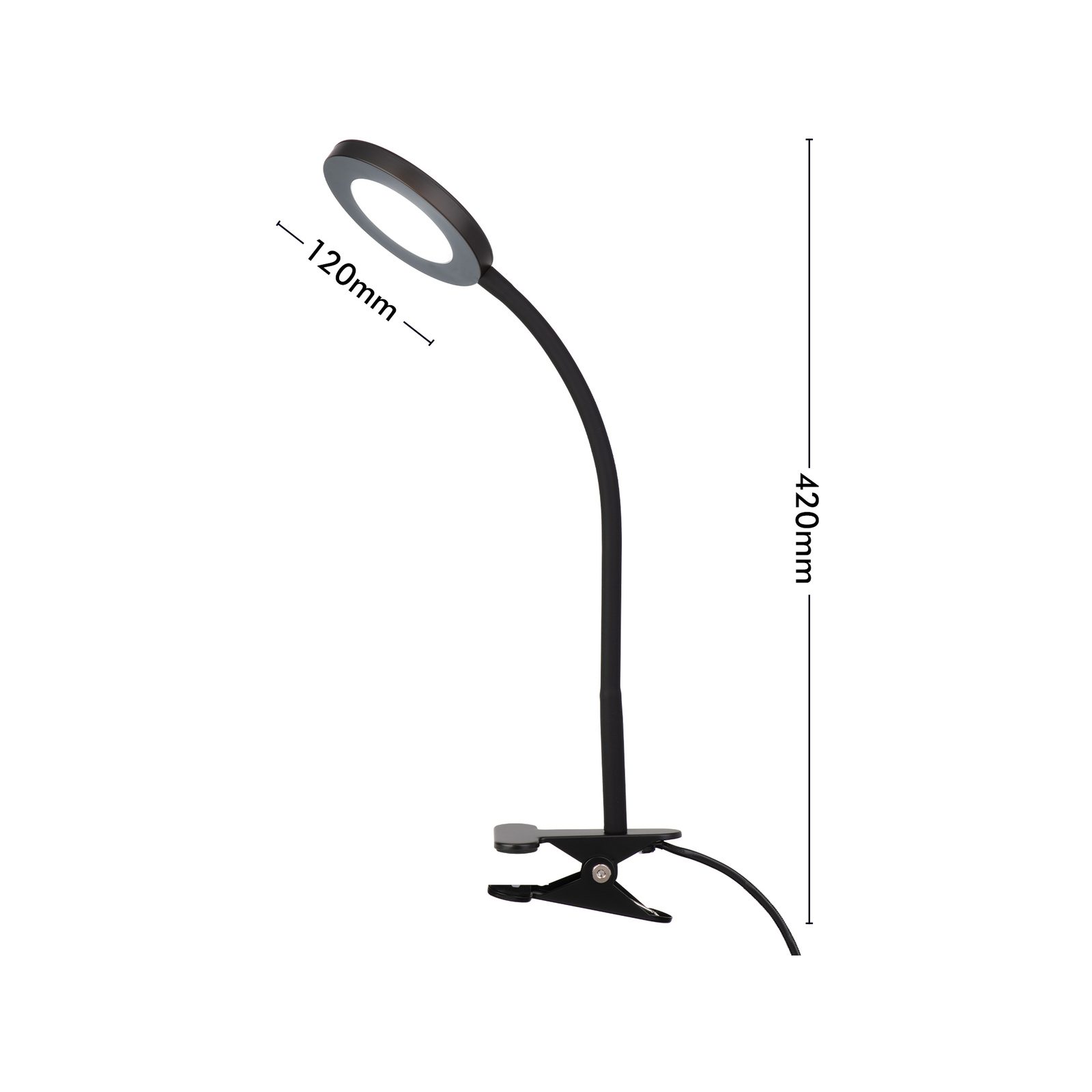 Verve Design 6W Dalton Desk Clamp Lamp - Image 4