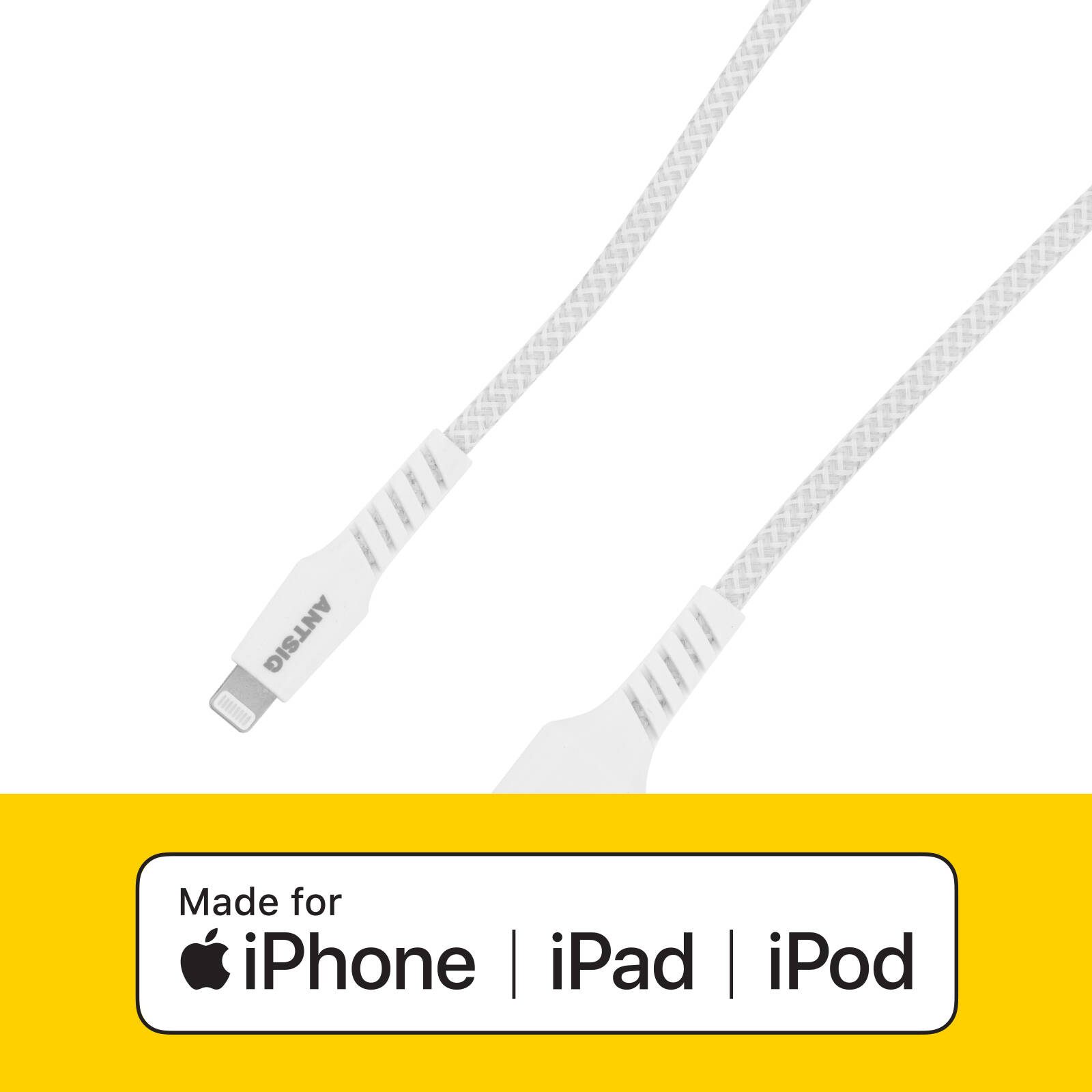 Antsig 2m Braided Lightning To USB-A Cable - Image 2