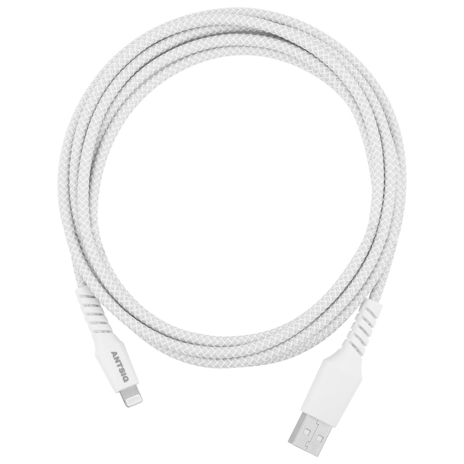 Antsig 2m Braided Lightning To USB-A Cable - Image 3
