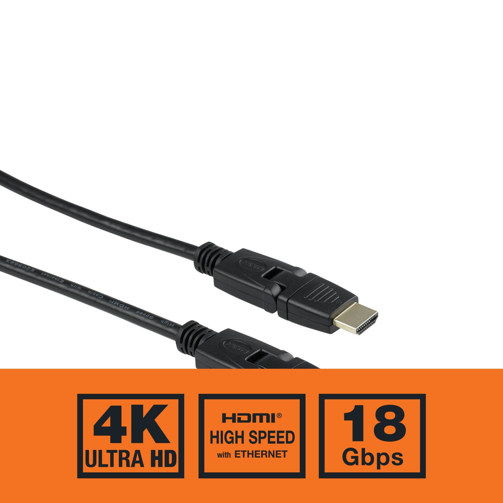 Antsig 2m HDMI Rotate Or Swivel Cable - Image 2