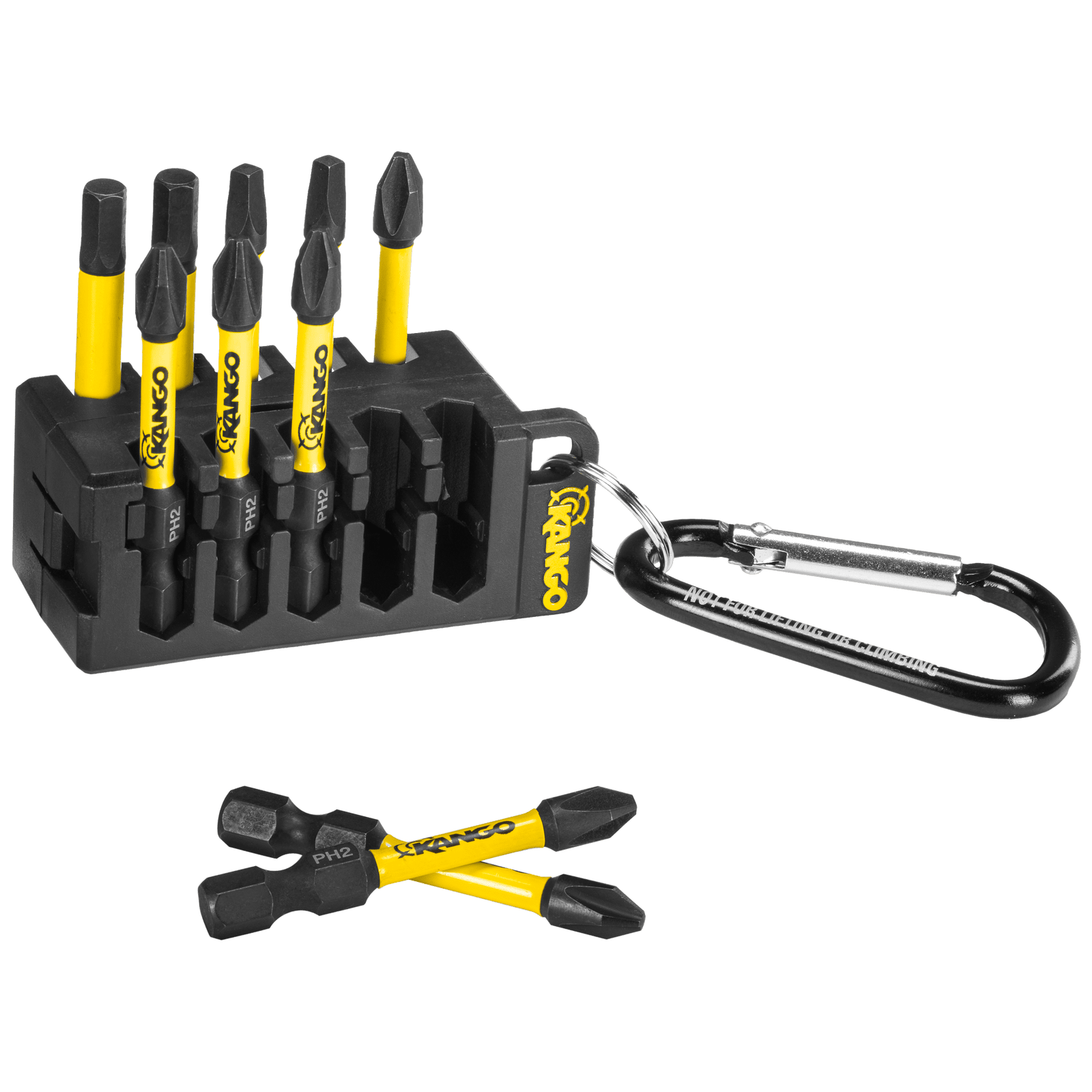 Kango 10-Piece HyperTorque Impact Driver Bit Set With Bit Holder - Image 2
