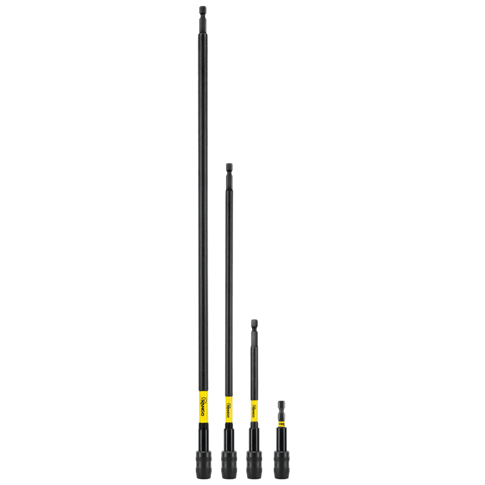 Kango 75 - 450mm 4 Piece Hypertorque Impact Extension Bar Set - Image 6
