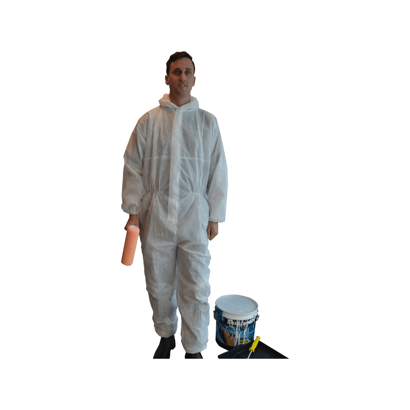 Pro-Val PP Single Layer Disposable Coverall - Size Medium - Image 5