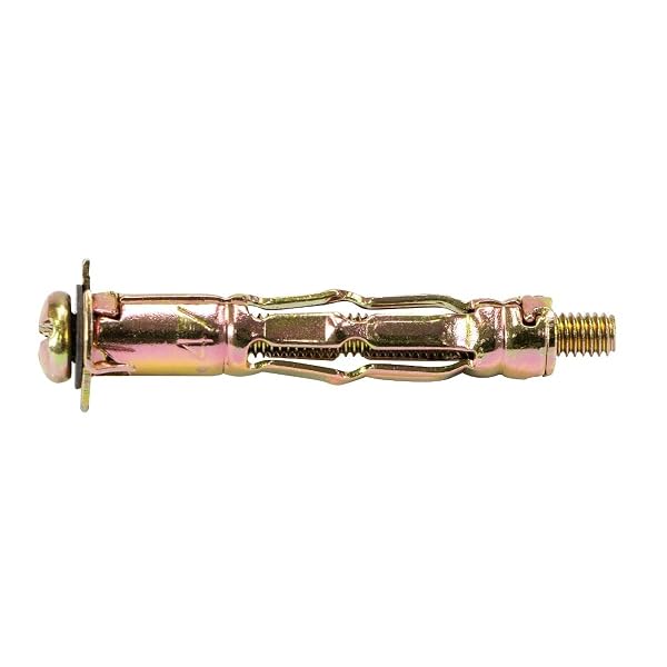 1-Pack-Hollow-Wall-Anchor-8mm-Zinc-Yellow-Pack-of-14-B0HJYX7XX9-2