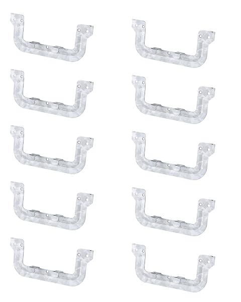 10-x-Plaster-Clip-Bracket-for-Plasterboard-Mounting-Galvanised-Steel-Construction-Wall-Switch-and-Power-Point-Installa-B0GPPC1LGL-2