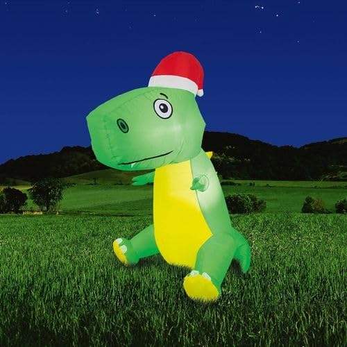 12m-Inflatable-Santas-Dinosaur-Christmas-Decoration-Green-and-Yellow-12m-Height-4-LED-Lights-Self-Inflating-B0G4K3MTD4-2
