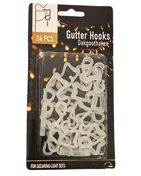 2-Pack-Gutter-Hooks-for-Christmas-Light-Sets-White-Plastic-24-Pieces-per-Pack-3x2cm-Total-48-Clips-Light-String-Sec-B0G35DMLZ1-2