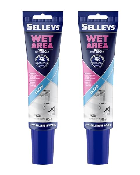 2-Pack-Wet-Area-100-Silicone-Sealant-Clear-90ml-B0H8TFLY34