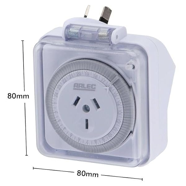 2-x-Arlec-24-Hour-Weatherproof-Timer-IP44-Outdoor-Rated-48-ONOff-Settings-15-Minute-Increments-Christmas-Holiday-Dec-B0G4KZ6NPN-2