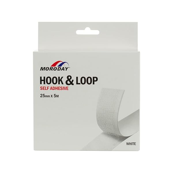 25mm-x-5m-White-Hook-Loop-Self-Adhesive-Tape-Heavy-Duty-Strong-Grip-Reusable-Ideal-for-Home-Office-Industrial-B0DM74C812-2
