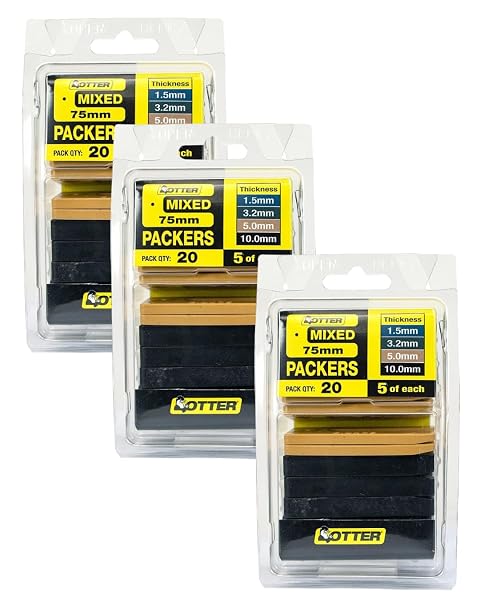 3-Pack-Window-Packers-Builder-Wedges-75mm-20-Piece-High-Quality-Plastic-UV-Stable-Doors-and-Levelling-15mm-32m-B0HJQJX283