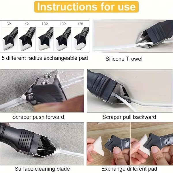 3-in-1-Silicone-Sealant-Tool-Kit-with-Scraper-Trowel-and-5-Replaceable-Pads-205-cm-B0GT9T7CKK-2