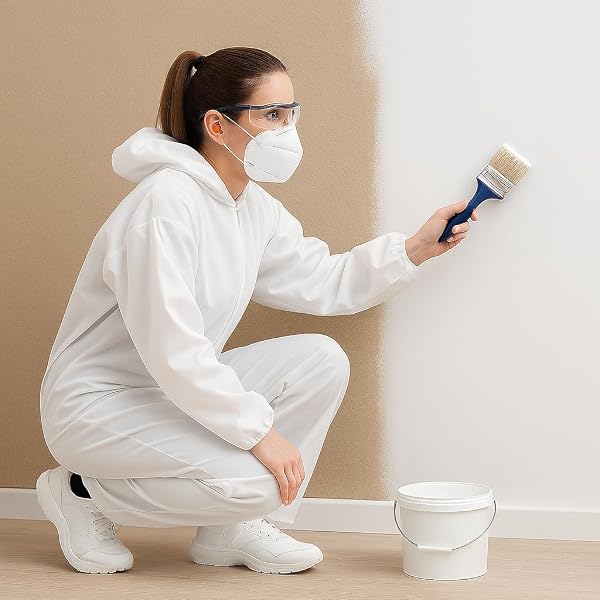 4-Piece-Painting-Protection-Pack-Disposable-Coveralls-with-Dust-Mask-Eye-Protection-and-Ear-Protection-Full-Body-Safe-B0GRFHYLBV-2