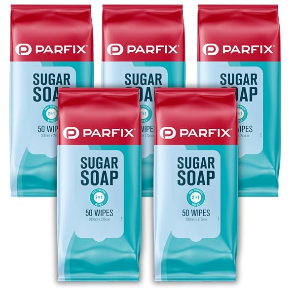 5-x-Sugar-Soap-Wipes-5-Pack-Bundle-50-Wipes-Each-total-250-wipes-2-in-1-Surface-and-Wall-Cleaner-200mm-x-275mm-for-B0FC61BB82