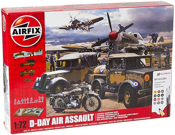 Airfix-176-Scale-D-Day-75th-Anniversary-Air-Assault-Gift-Set-B07N8BGR1W