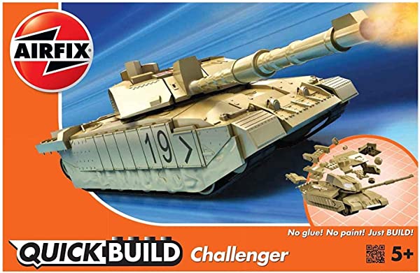 Airfix-Quickbuild-Challenger-Tank-Snap-Together-Construction-Kit-Plastic-Model-Building-Kit-B00FZ4O8RW
