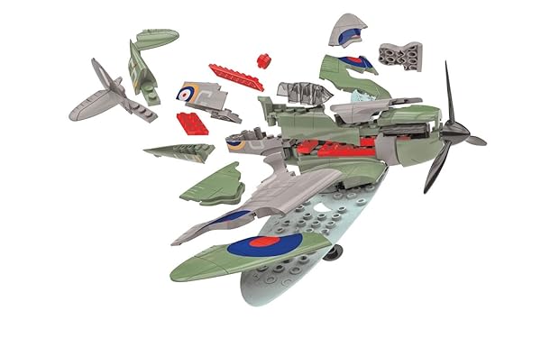 Airfix-Quickbuild-D-Day-Spitfire-Model-Kit-B07N89WJGB-2