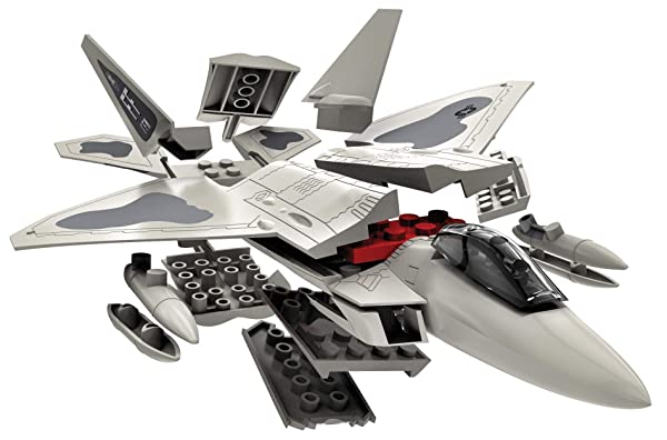 Airfix-Quickbuild-Lockheed-Martin-Raptor-Snap-Together-Construction-Kit-Plastic-Model-Building-Kit-B00DUBH48M-5